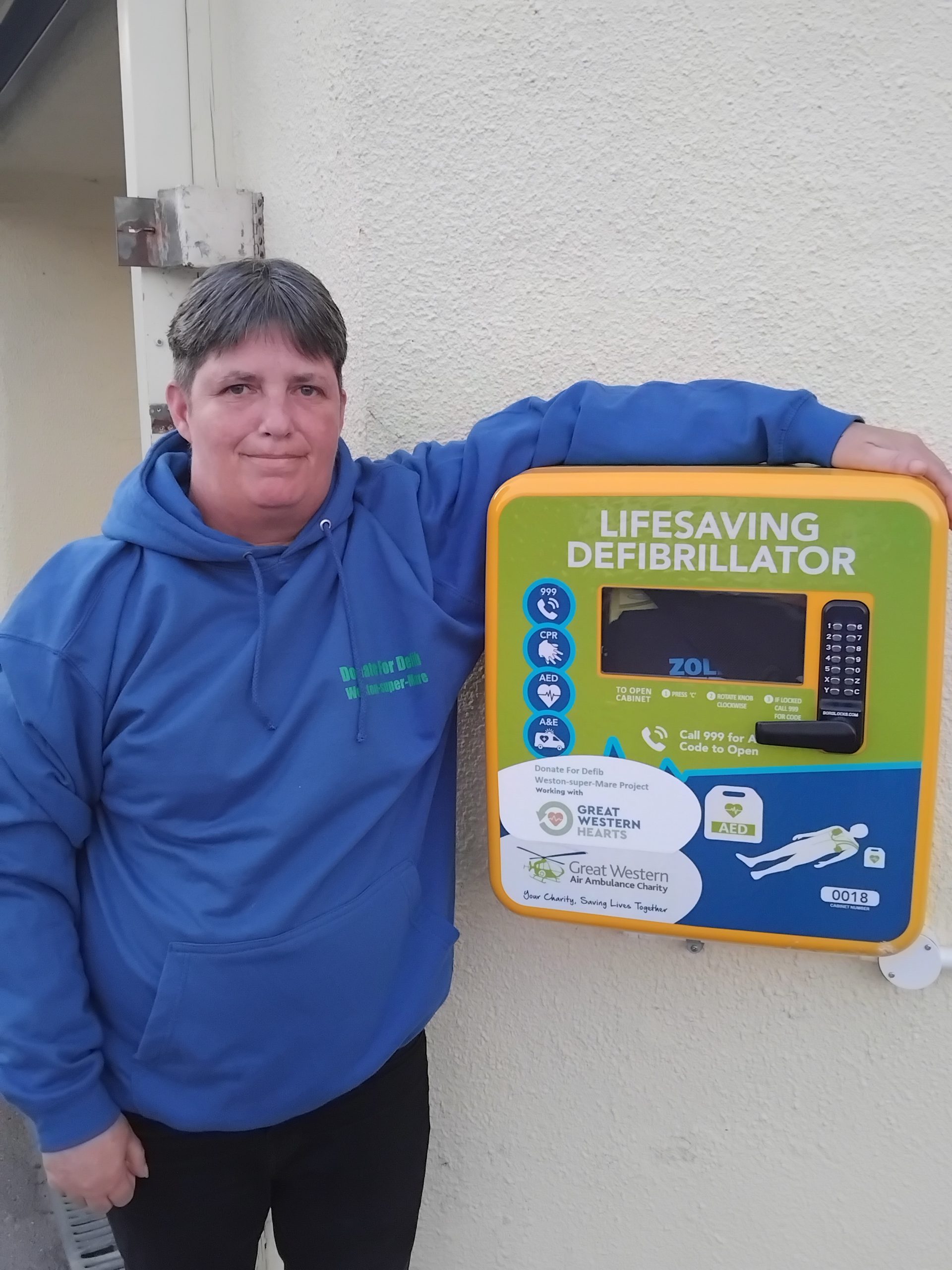 Project Ambassadors - Donate for defib weston-super-Mare