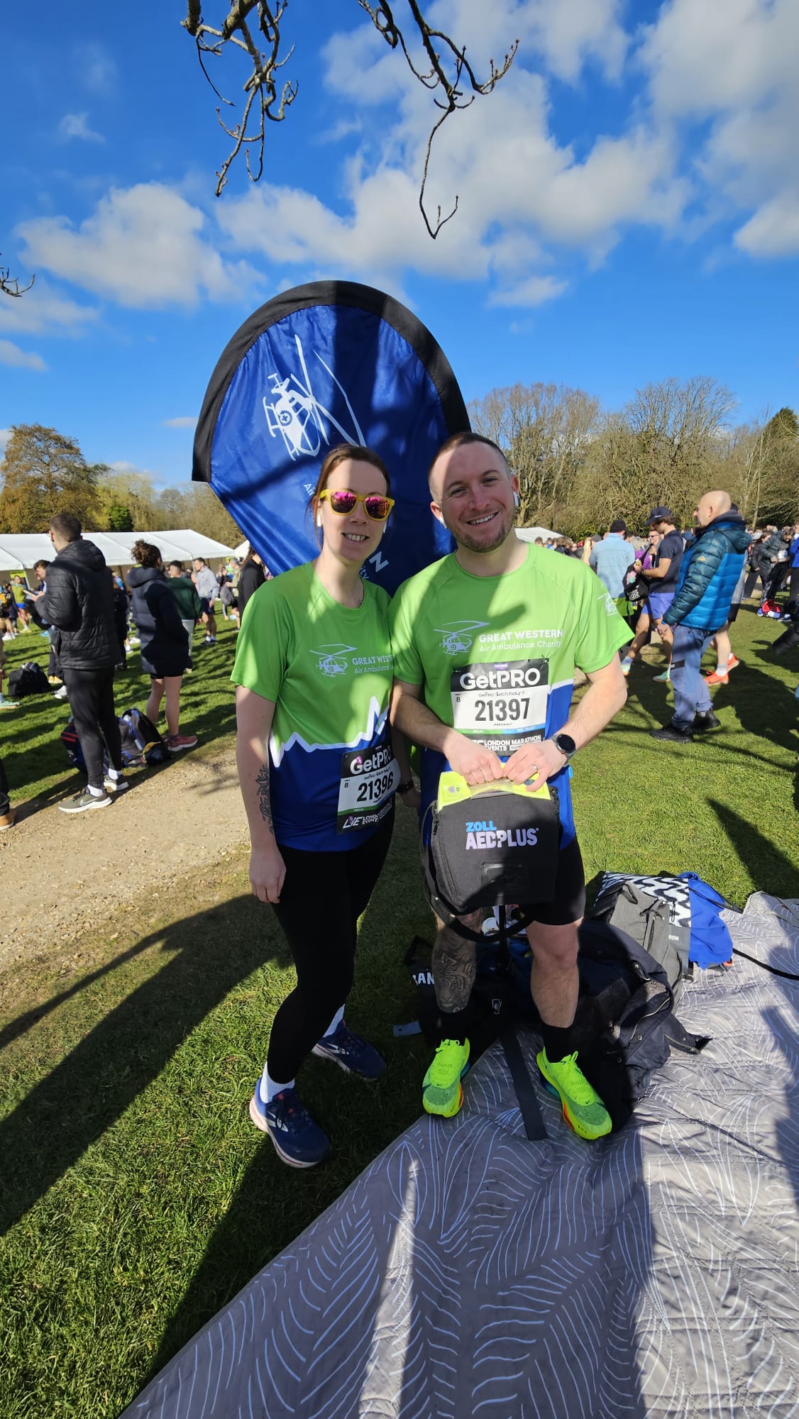 Jake & Kirsty's - Bath Half Marathon, March 2025 - Donate for defib ...